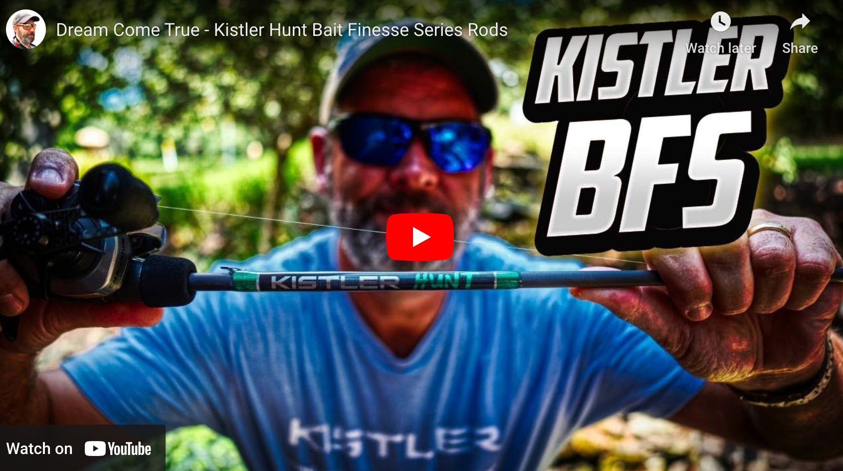 Feel the Difference in Kistler’s Hunt BFS Series Rods