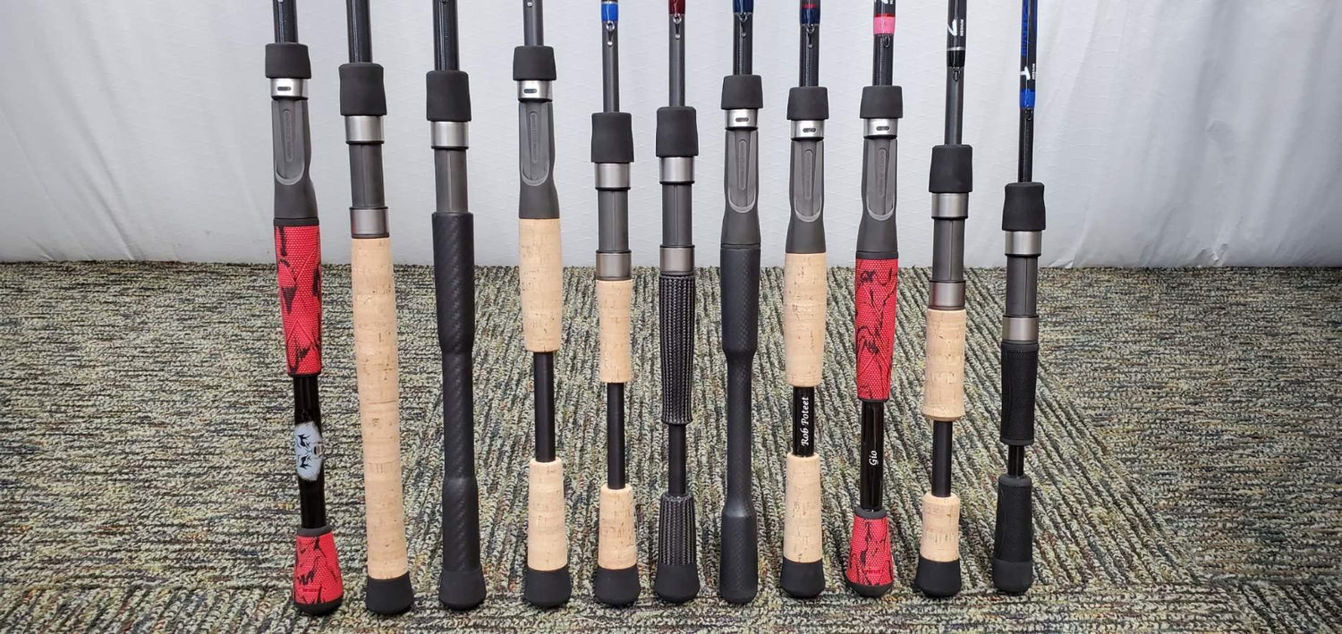 Custom Fishing Poles, Custom Spinning Rods, Build Your Own Fishing Rod, Custom Bass Rods, Custom Fishing Rod Grips, Kistler 
