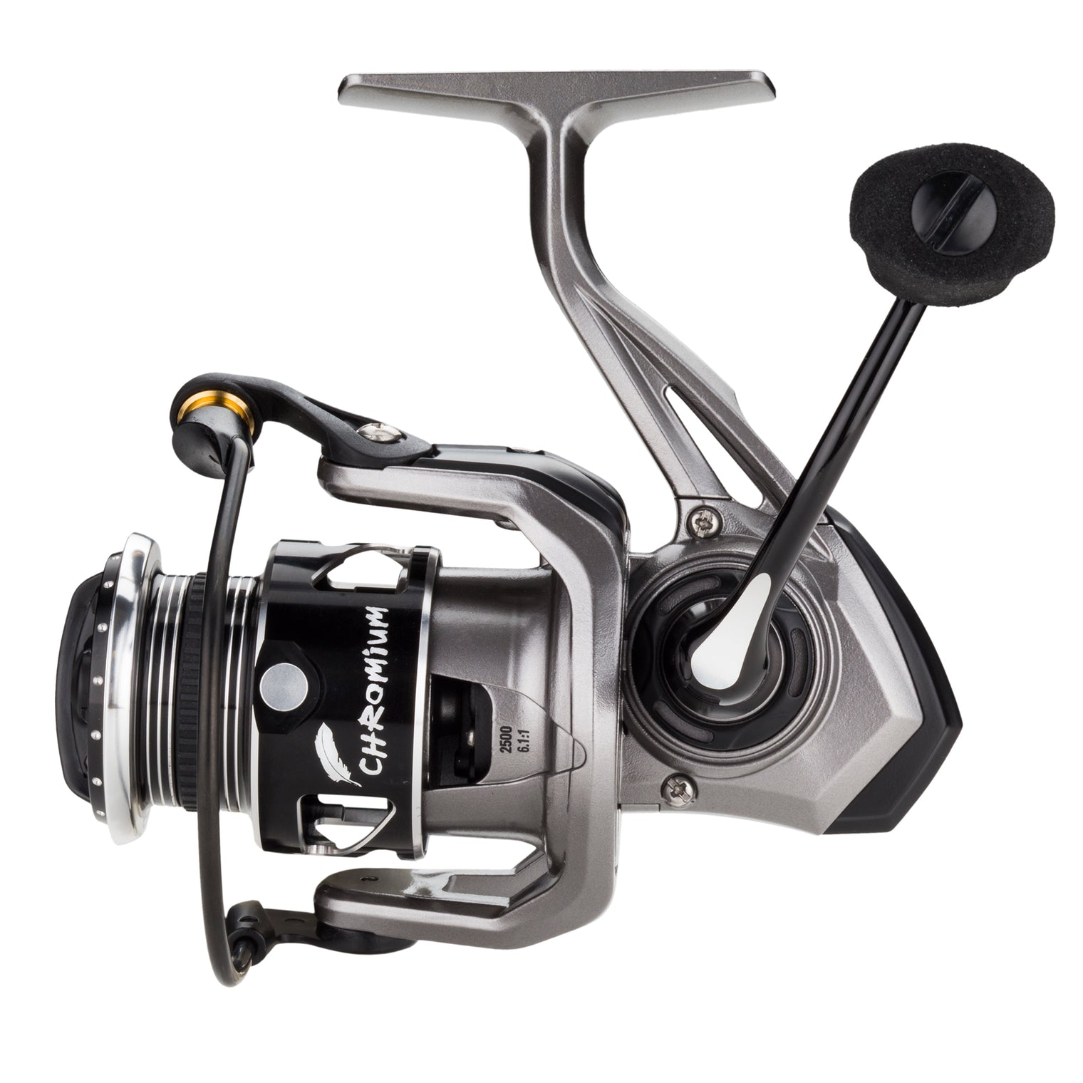 Feather Chromium Spinning Fishing Reels