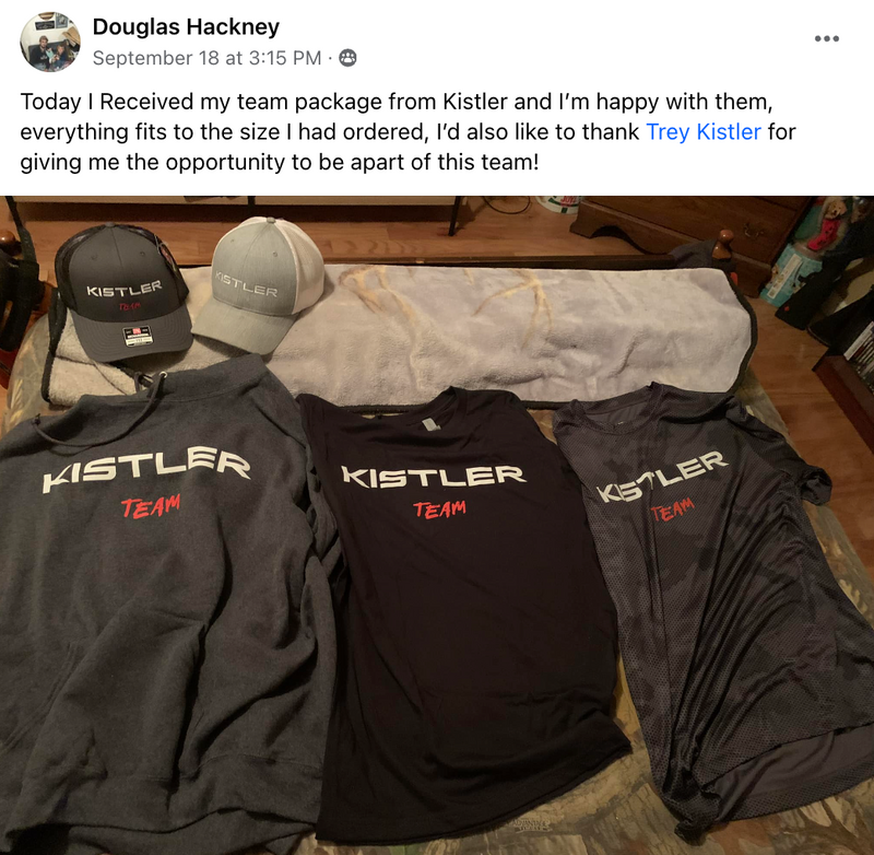 Team Kistler T-Shirt Black