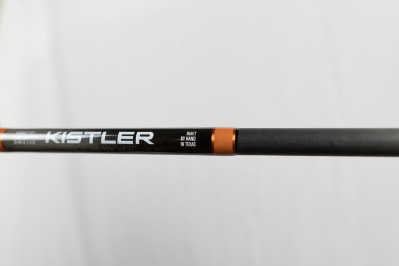 Kistler Big Swimbait Rod, Built By Hand In Texas Label