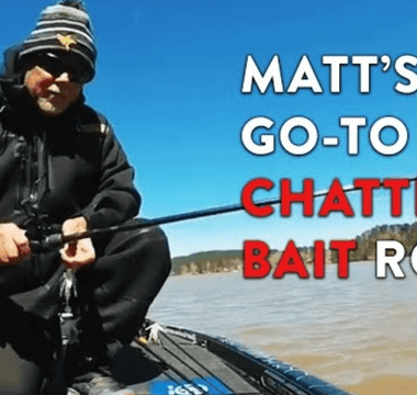 Matt's Go-To Chatter Bait Rod