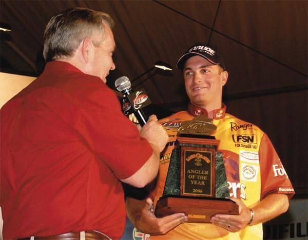 Anthony Gagliardi Takes Angler of the Year trophy