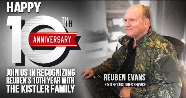 Reuben Evans 10 Year Anniversary!