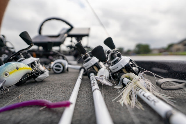 All Stock Rods, Reels, Gear, and Apparel