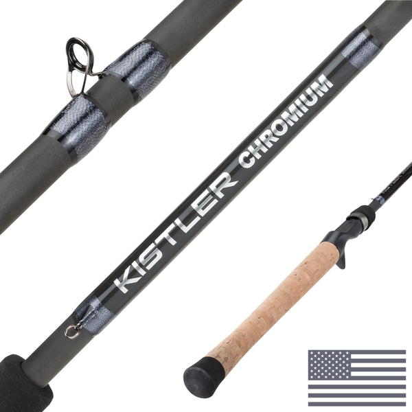 Chromium Fishing Rod - 2026 – KISTLER Fishing