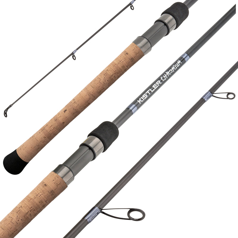 Chromium Dropshot Finesse Worm Spinning Rods