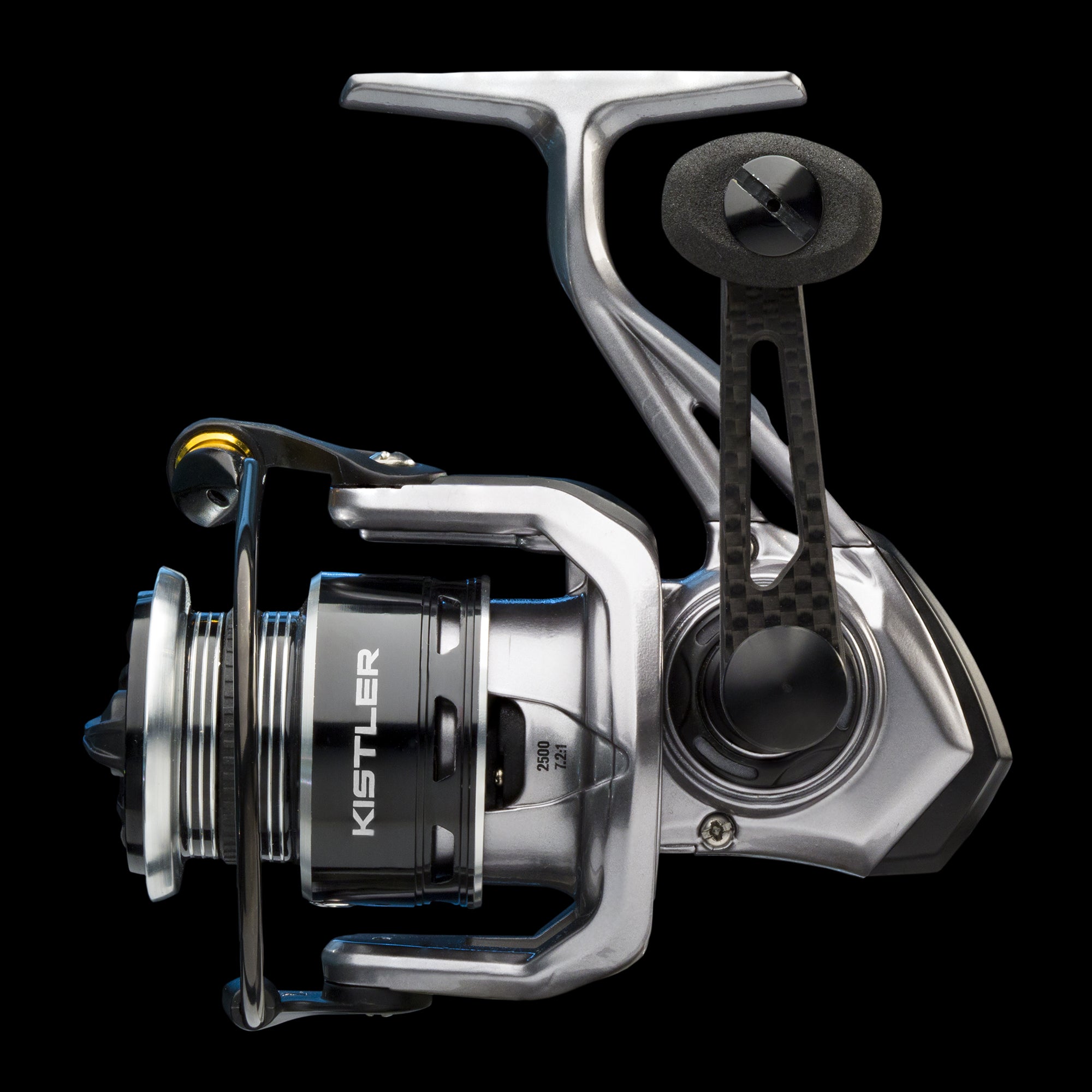 Chromium Spinning Fishing Reel Ice Blue / Left/Right / Size: 2500 | Gear: 6.1:1