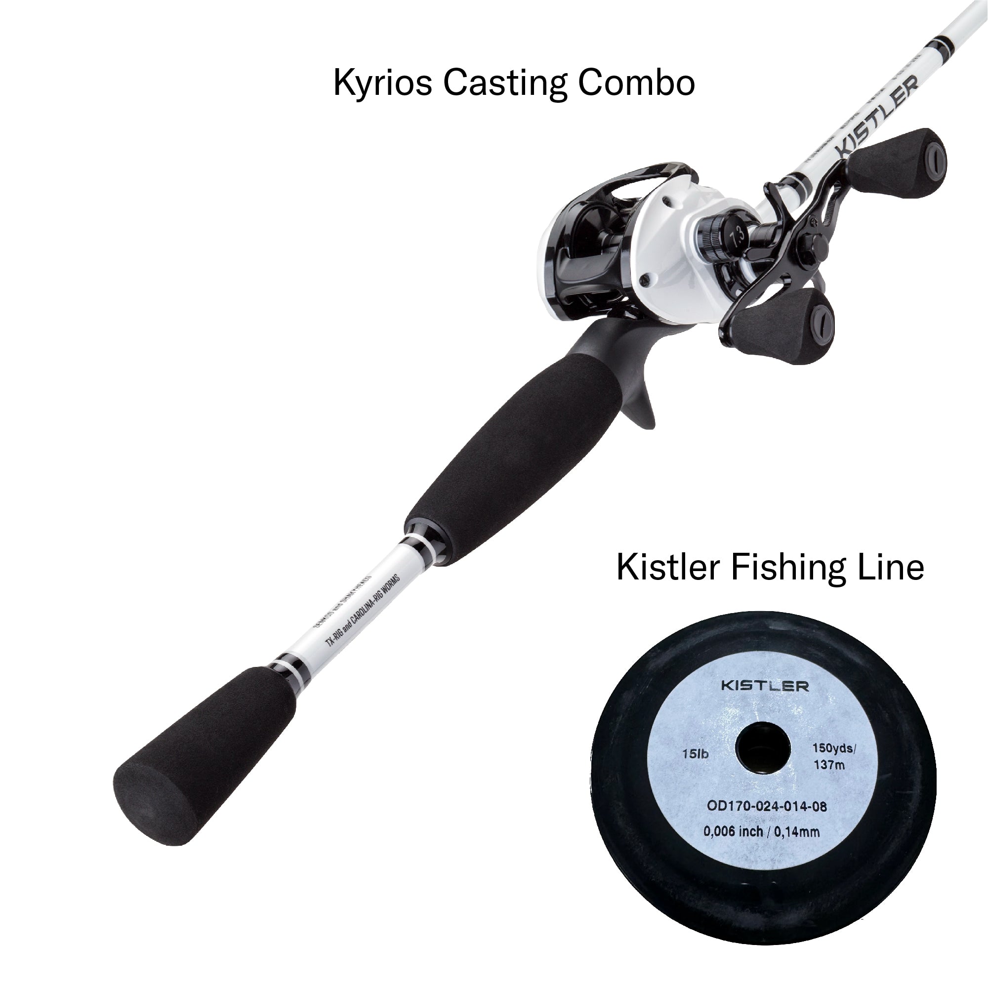 Kyrios Casting Combo and Kistler Line – KISTLER Fishing