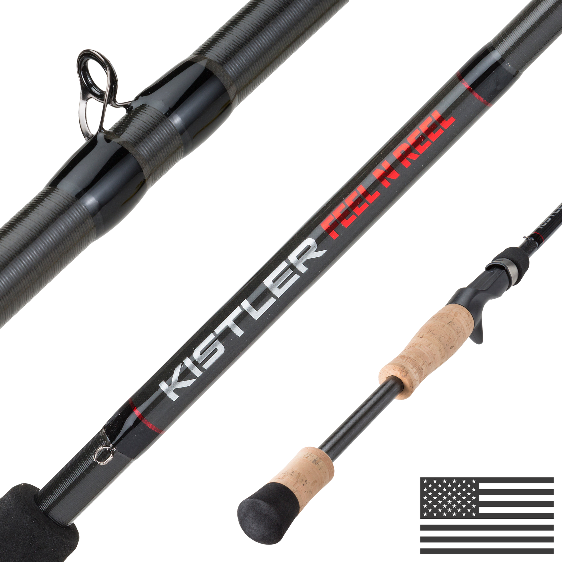 Feel N Reel Fishing Rod KISTLER Fishing Feel N Reel Fishing Rod KISTLER Fishing