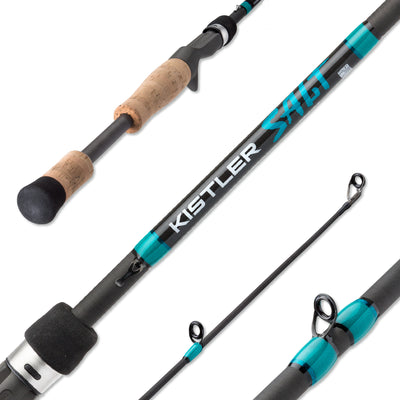 Kistler Rods, ❤️🩵💙🖤 • • • #kistlerrods #fishing #color #chromium  #casting #reel #bassfishing #monday #newweek #ready #thewayfishings