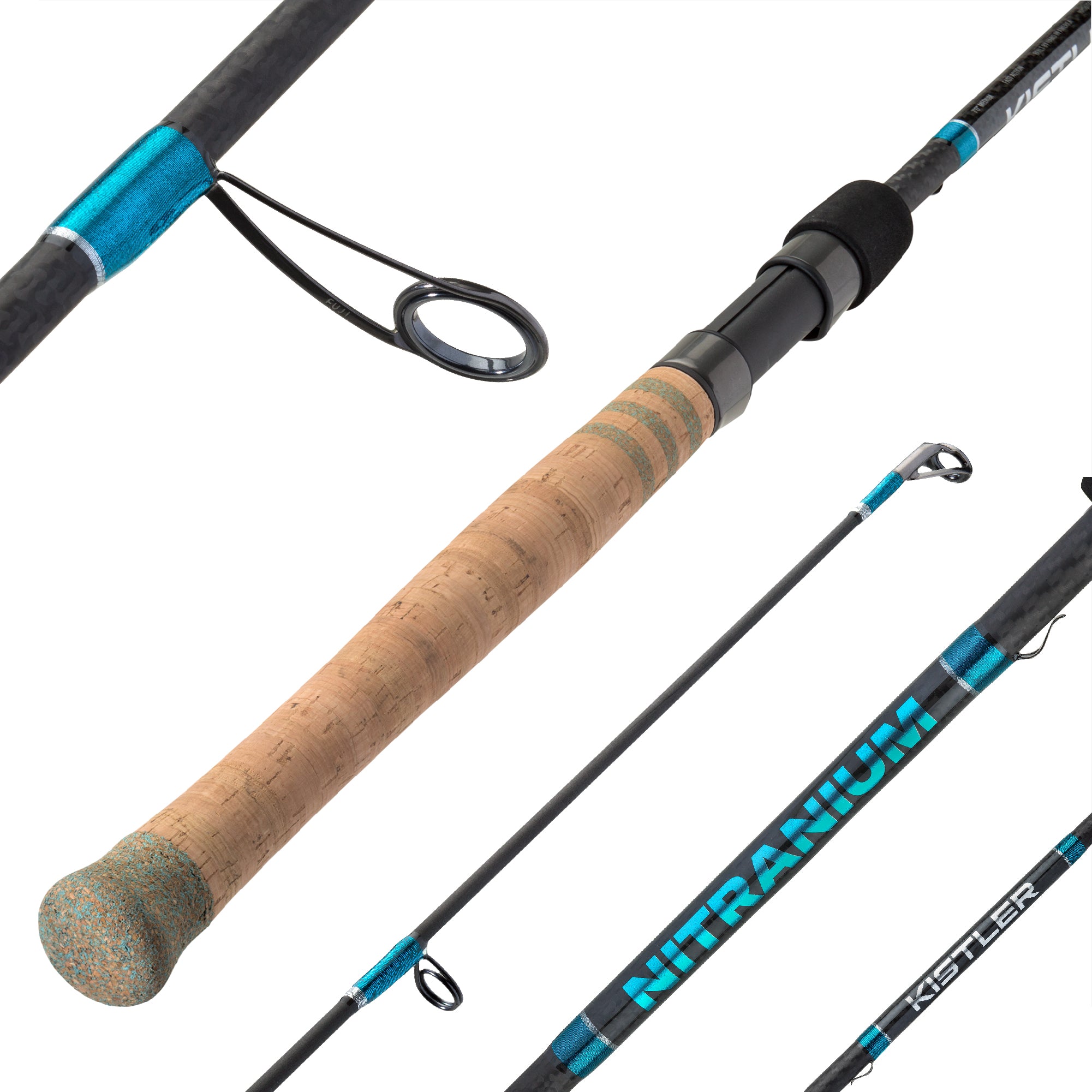 100% Carbon Fiber Spinning Fishing Rods Fast Action Fishing