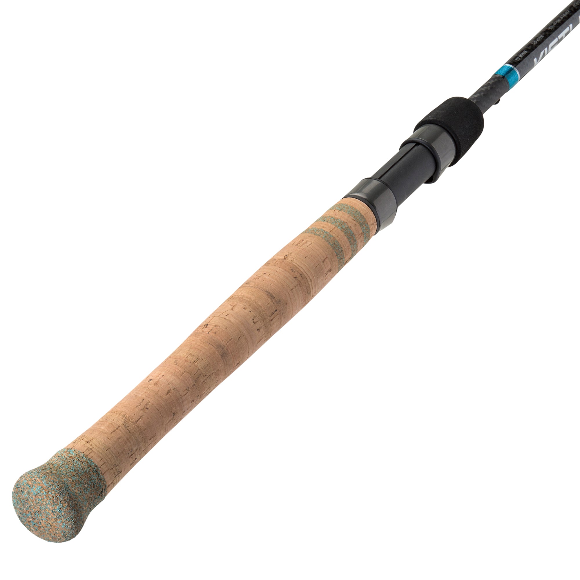 EVA and Rubber Cork Casting Fishing Rod Handle Kit Split Rod Building Grips  