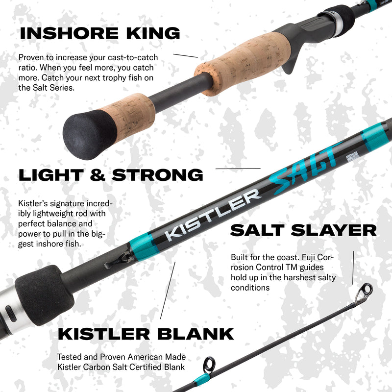 Salt Series Fishing Rods – KISTLER Fishing