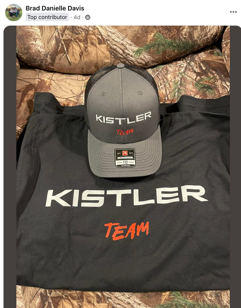 Team Kistler T-Shirt Black