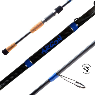 Argon Dropshot, Finesse Worm Spinning Rods