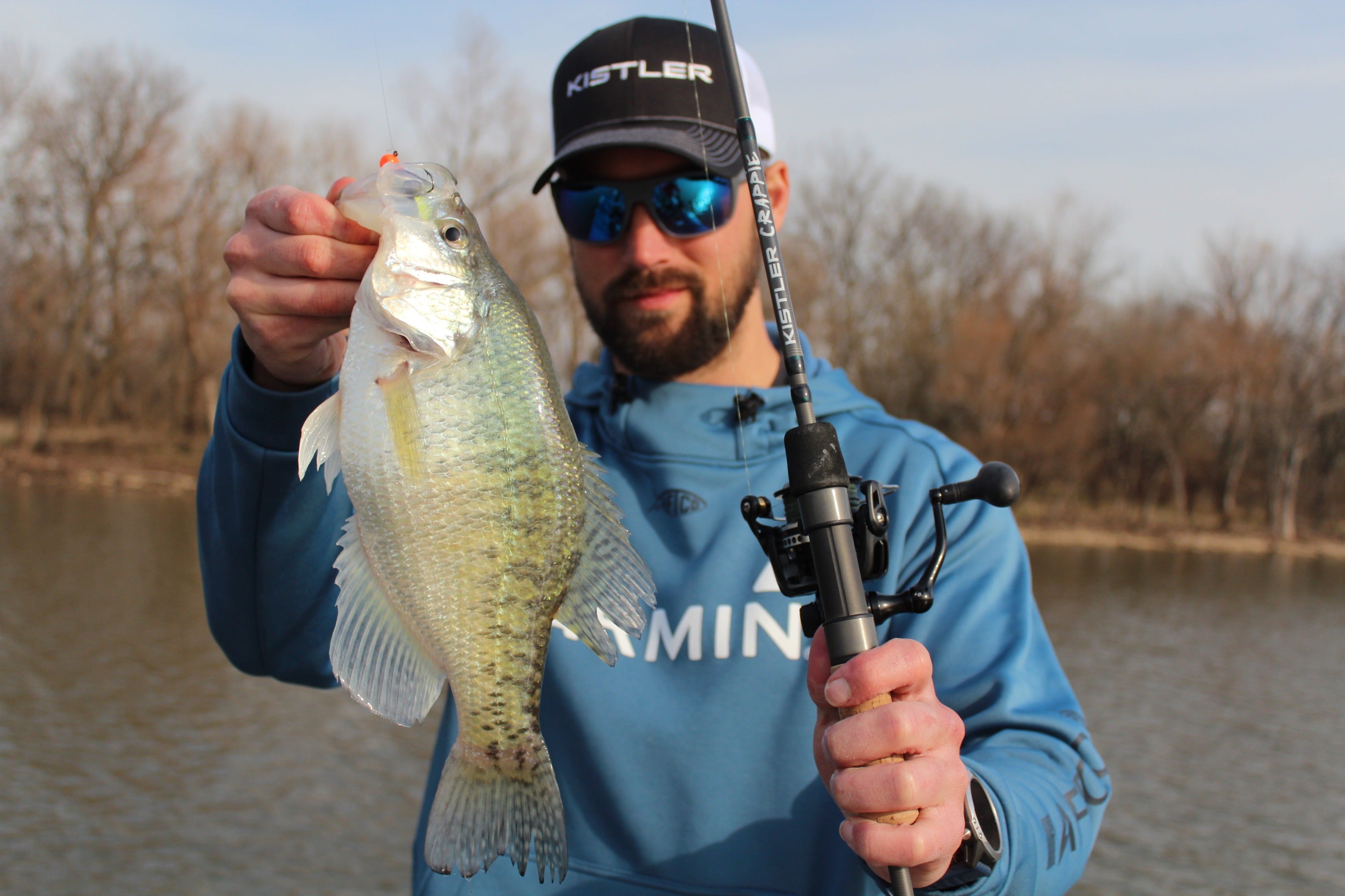 Custom Built ULTRALIGHT RODS Catching SLAB CRAPPIE with 'Big Show