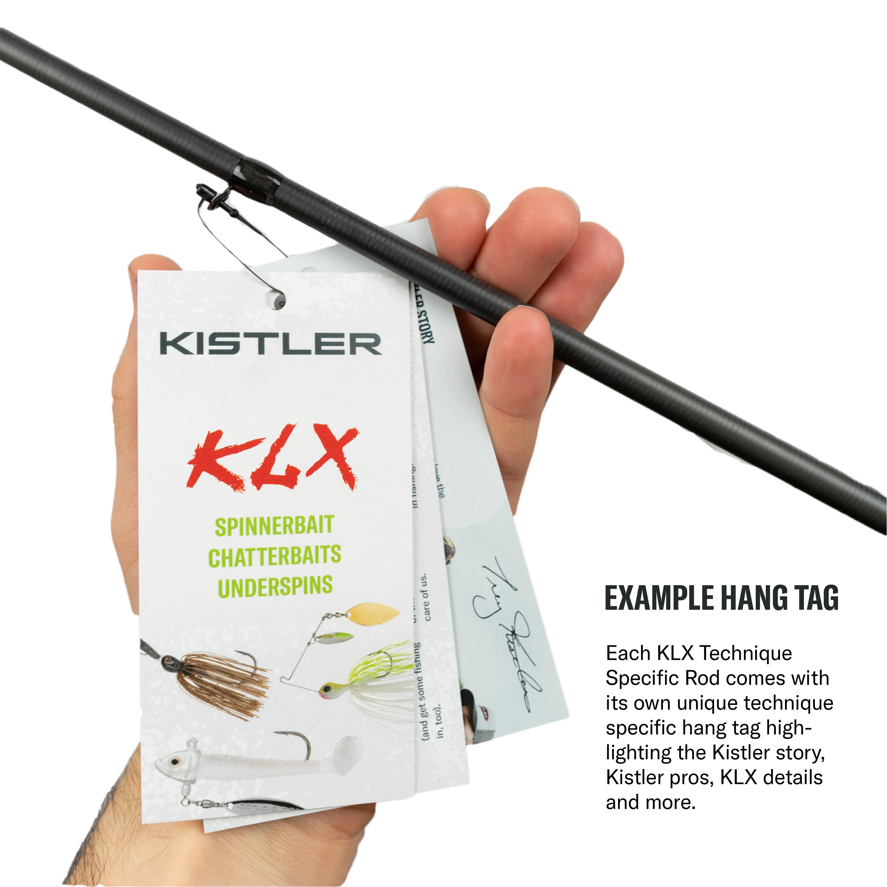 Kistler KLX Magnum Worm, Creatures, Jigs Casting Rod 7'3 inch Extra Heavy