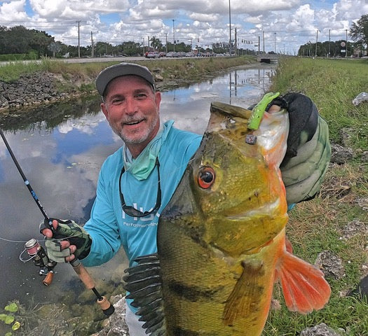 Kistler ultra light fishing rod peacock bass south flordia